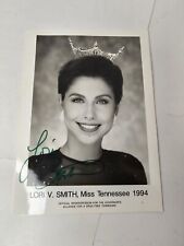 1994 miss tennessee lori smith autograph picture