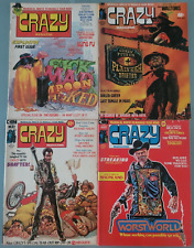 CRAZY MAGAZINE SET OF 8 ISSUES (1973) MARVEL COMICS HUMOR #1 3 4 5 6 7 8 9 picture