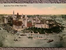 Vintage Postcard Birds-Eye View of New York City picture