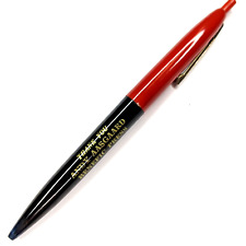 c1950s Andy Aasgaard Benefic Press Advertising Red & Black Windsor Pen Vtg G39 picture