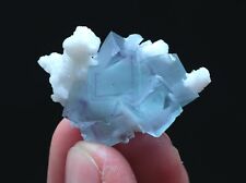 16.6g Natural Porcelain FLUORITE Crystal Mineral Specimen/Yaogangxian picture