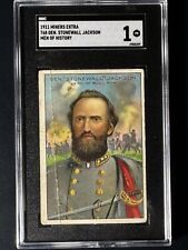 1911 T68 Men / Heroes of History, Gen. Stonewall Jackson, SGC 1 - Miners Extra picture