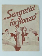 Ronald Reagan Diana Lynn Vintage Bedtime for Bonzo 1951 Danish Movie Program picture