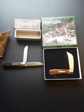 GEC Great Eastern Cutlery made Remington trapper and hawkbill with original boxe picture