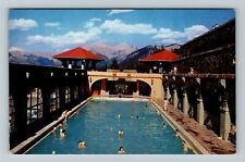 Banff AB-Alberta Canada, The Cave And Basin, National Park Vintage Postcard picture