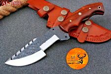 CUSTOM HAND MADE HIGH CARBON STEEL TRACKER HUNTING KNIFE SURVIVAL KNIFE 1801 picture