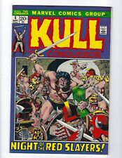 KULL THE CONQUEROR #4 - NM+ 9.6 - UNRESTORED - MARVEL 1973 - LOW $60 B.I.N.  picture