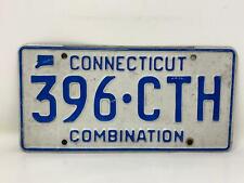 Vintage Connecticut License Plate picture