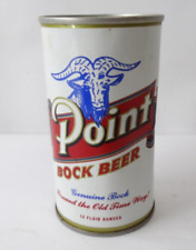 Point Bock Goat Flat Top Antique Retro Pull Tab Beer Can picture
