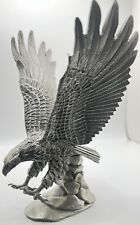 Vintage Fine Pewter LANCE Eagle Figurine by H. Wilson Limited Ed. 2773/5000 picture