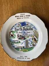 Vintage 1966 Dewald Cream & Produce Co. Streeter North Dakota Advertising Plate picture