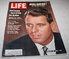 Vtg Life Magazine JANUARY 26, 1962 Robert Kennedy GREAT ADS picture