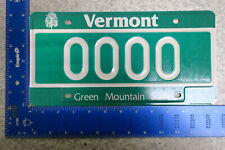 Vermont License Plate Sample 1985 1985 Tag 85 Vt 0000  (KC) picture