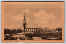 c1910s R.C. Church Richmond Quebec Canada Vintage Postcard picture
