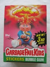 1986 Garbage Pail Kids 3rd Series Box 48 Wax Packs Beautiful Condition picture