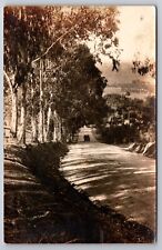 Dirt Road in the Country Santa Barbara California CA 1913 Real Photo RPPC picture