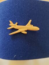 Vintage 1970 McDonnell Douglas DC-10 Airliner Jet Pin on Promo Card picture