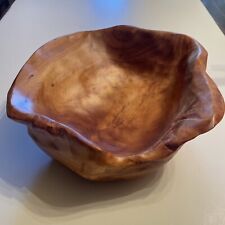 Unique Handcrafted Wooden Salad Bowl-gift/ Kitchen/ Cooking/ New, One Of A Kind picture