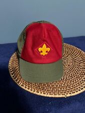 VINTAGE BOY SCOUTS OF AMERICA ADJUSTABLE S/M HAT picture