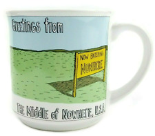 Recycled Paper Products Mug Greetings From The Middle Of Nowhere USA Coffee Cup picture