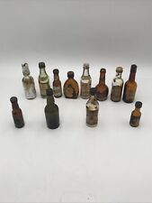 Vintage 1/10 bottle collection lot rare Medicine/Alcohol/early 1900’s era 12? picture