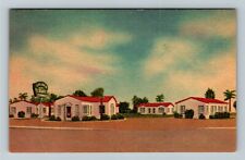 Brunswick GA-Georgia, Golden Isles Court, Exterior, Vintage Postcard picture