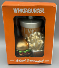 Whataburger Christmas Meal Ornament New In Box picture