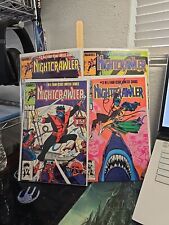 NIGHTCRAWLER 1 - 4 COVER & ART BY DAVE CORKRUM 1985 LIMITED SERIES . picture