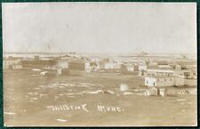 RPPC Philbrook Montana Ghost Town Real Photo Postcard 1910 MT Moccasin aerial picture