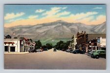 Alamogordo NM-New Mexico, Tenth St to Sacramento Mountains Vintage Postcard picture