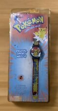 Vintage 1999 Pokemon Pikachu Digital Fashion Watch New Sealed picture