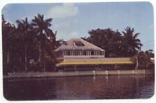 Fort Lauderdale FL New River Pioneer House Restaurant Postcard Florida picture