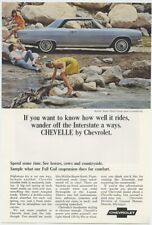 Chevrolet Chevelle Wander off Interstate See How Well It Rides 1965 Vintage Ad  picture