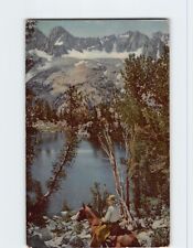 Postcard Summit Lake High Sierra Palisade Glacier California USA picture