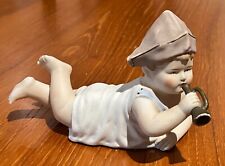 Antique 1800's Bisque Piano Baby Figurine Statue from Germany picture