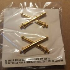 US Army Field Artillery Officer Insignia Pin NOS 1970 picture