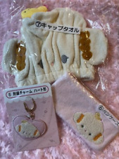 Sanrio Cogimyun Kuji Cap towel Heart embroidery charm Pencil case set of 3 New picture