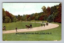 Cleveland OH-Ohio, Brookside Park Boulevard, c1908 Antique Vintage Postcard picture