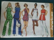 Vintage 1971 Sewing Pattern Simplicity 9408 Misses Size 12, Shirt, Pants, Shorts picture