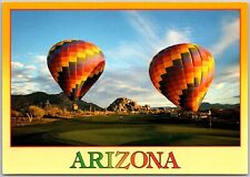 Postcard: Early Morning Balloon Ride in Arizona Desert A162 picture