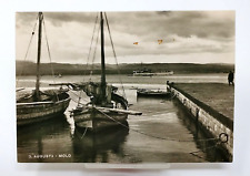 Augusta * Molo, Sicilia Boats at Pier VERA FOTOGRAFIA - RIPR. VIETATA Postcard picture