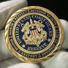 U.S.A Coin Coast Guard Military Commemorative Challenge Coins Gift Gold Plated picture