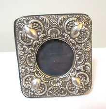 Antique Repousse Sterling Silver Frame RBB London picture