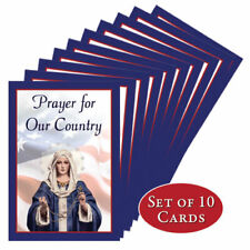 Set of 10 Prayer Cards Prayer for Our Country Composed By Abp. John Carroll New picture