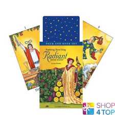 EXPLORING TAROT USING RADIANT RIDER-WAITE DECK OF CARDS BOOK SET US GAMES NEW picture