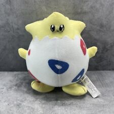 Vintage 1999 Pokémon TOGEPI 8” Stuffed Plush Doll Toy Play By Play Nintendo picture