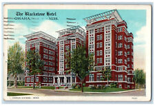 1934 The Blackstone Hotel Omaha Nebraska NE Vintage Posted Postcard picture
