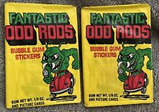 1973 Donruss Fantastic Odd Rods (2) Wax Pack Lot. SEE PICS & DESCRIPTION picture