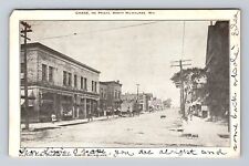 North Milwaukee WI-Wisconsin, Villard Ave Looking West, Vintage c1907 Postcard picture