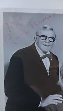 ORIGINAL George Burns Signed 8x10 Photo Estate Find / TV Exec. MGM Still  (EX) picture